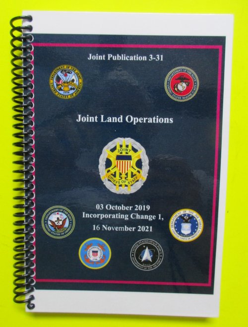 JP 3-31 Joint Land Operations - 2021 - Mini size - Click Image to Close